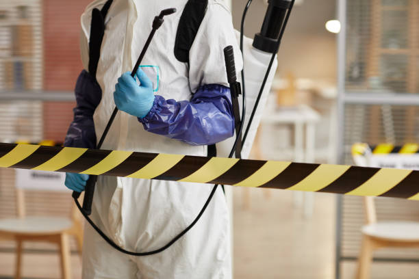Professional Blood Cleanup technician working in Amador City, CA